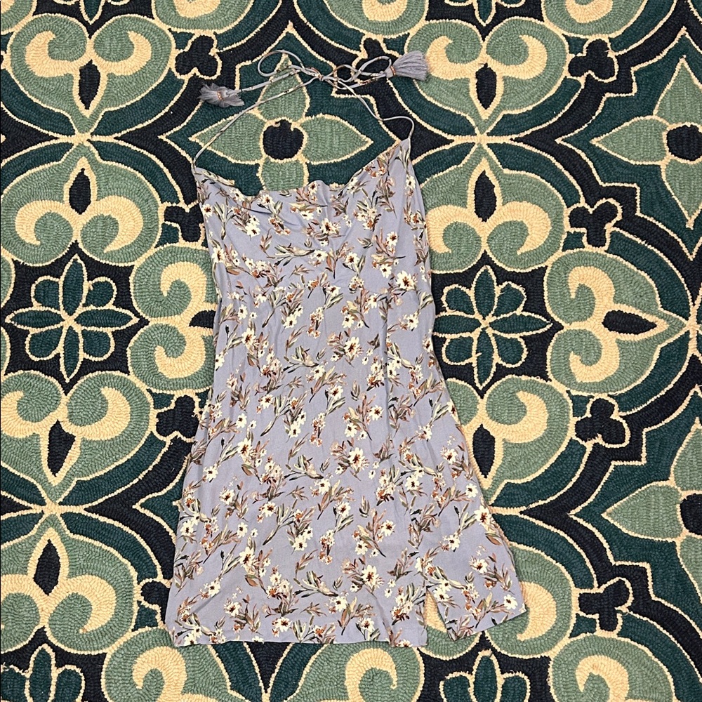 Skylar + Madison Blue Floral Dress